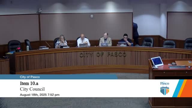 Council approves vacation of three‑foot easement along Convention Drive for Big Sky Developers