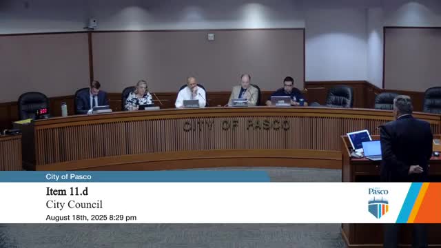 Pasco council outlines accelerated process to fill District 4 vacancy; staff to post applications
