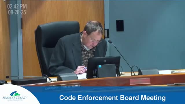 Code board approves liens for multiple violations at Sipes Avenue property