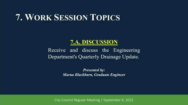 Friendswood engineering updates major drainage projects; city cites multi-agency funding and modeling