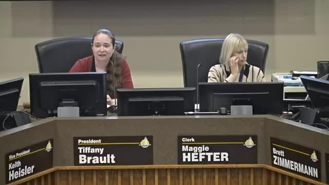 City to notify employees of wage‑study placements; labor agreements with police and fire fit within budget