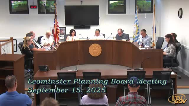 Leominster Planning Board Discusses Accessory Dwelling Unit Ordinance Amid Public Concerns