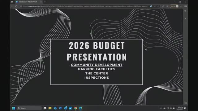 Community Development proposes land-acquisition pilot and facade grants to spur housing and downtown reinvestment