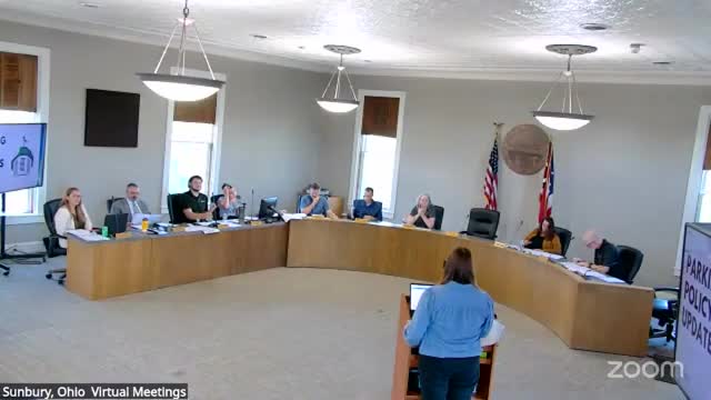 Staff presents parking-analysis and recommends zoning-code updates to address growth and micromobility