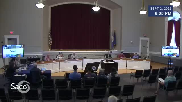 Residents commend draft public‑hearing SOP and urge clearer rules for applicant conduct at Saco Planning Board meetings
