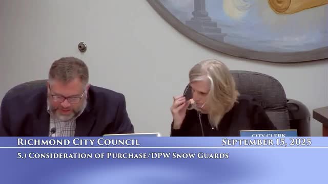 Council awards $9,312 contract for snow guards on DPW building roof