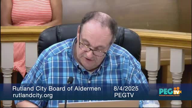 Aldermen advance multiple public-works projects tied to Center/Whale Street, wastewater and safety improvements