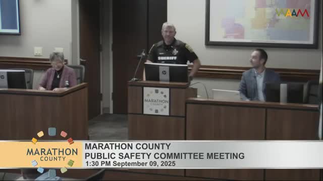 Marathon County sheriffs office outlines self-funded K-9 program, seeks community training partners