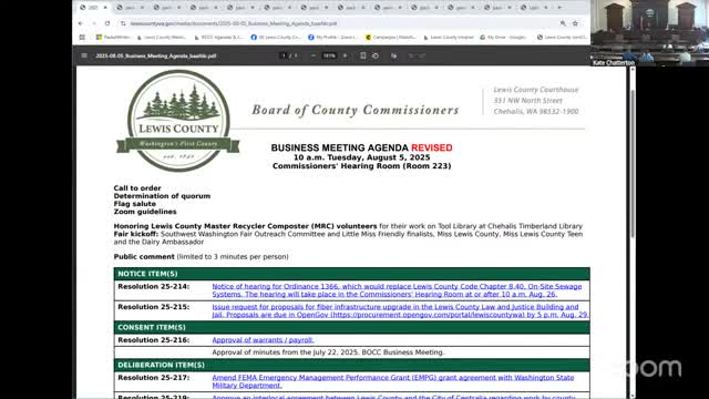 Lewis County honors volunteers and spotlights new WSU Master Recycler Composter tool library