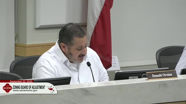 Developer Robert Grant seeks height exception for security fence at Pecan Valley Drive