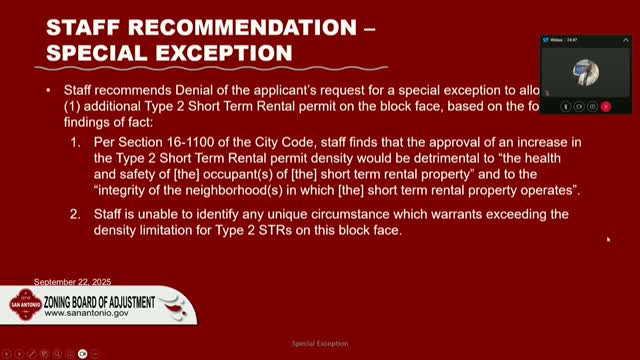 San Antonio Appeals Board Denies Short-Term Rental Permits Due to Tax Violations