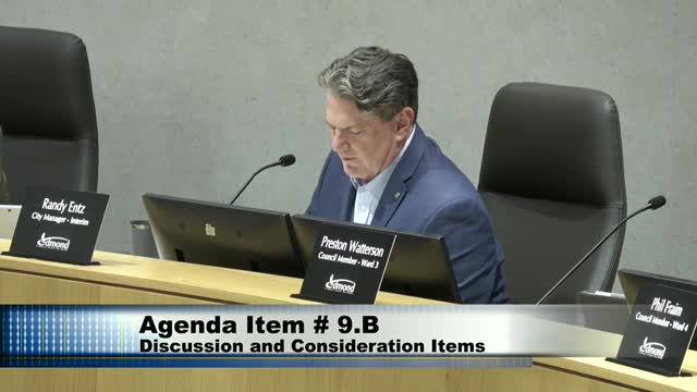 Edmond City Council Approves Opioid Settlement and Appoints New City Manager AJ Krieger