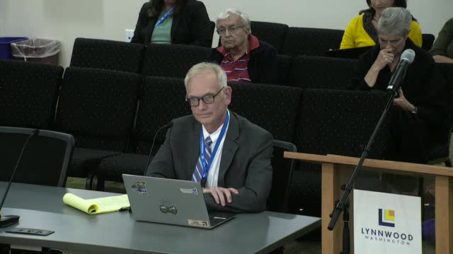 Council Discusses E S S B 5184 Parking Regulations at Public Hearing