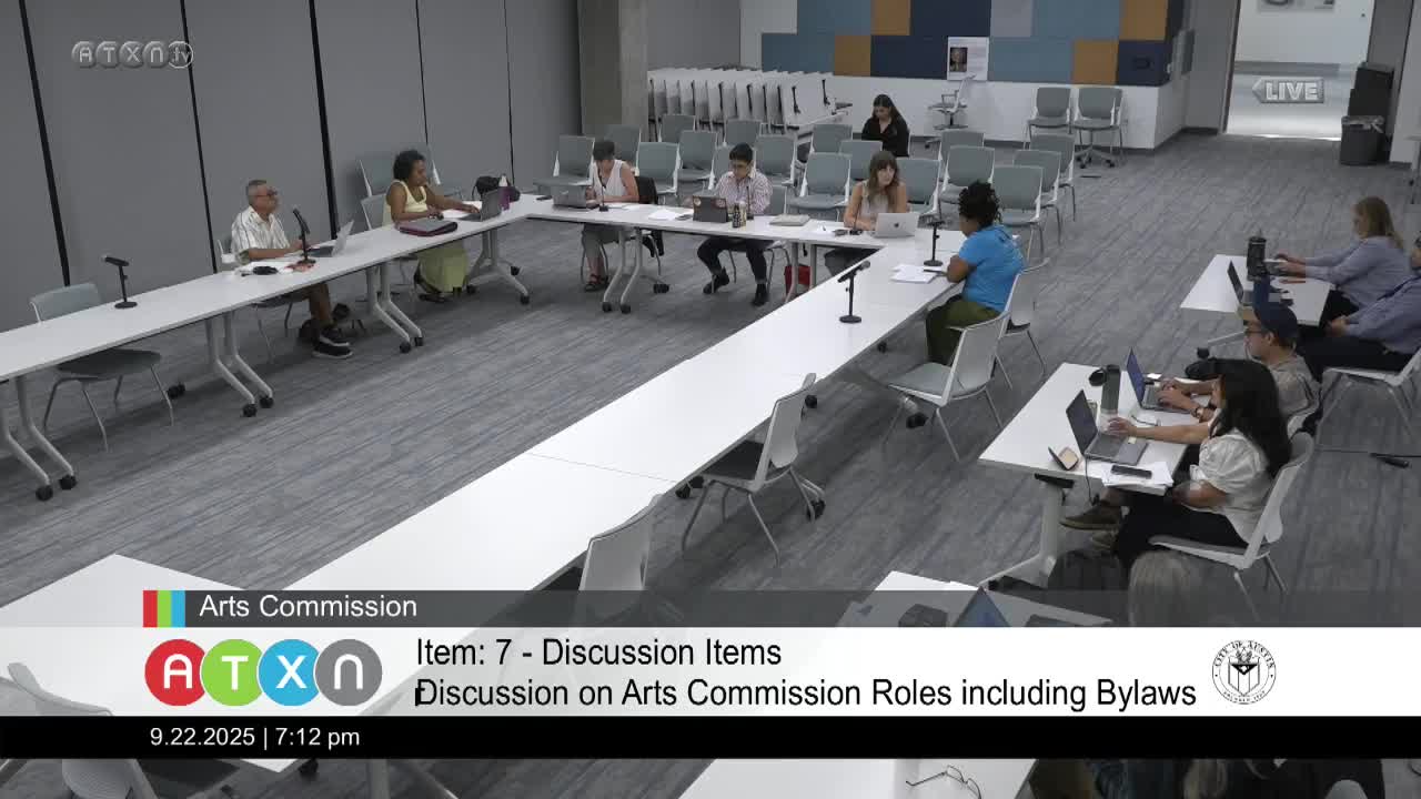Jesus Pantel updates Austin commissioners on hotel occupancy tax and cultural funding