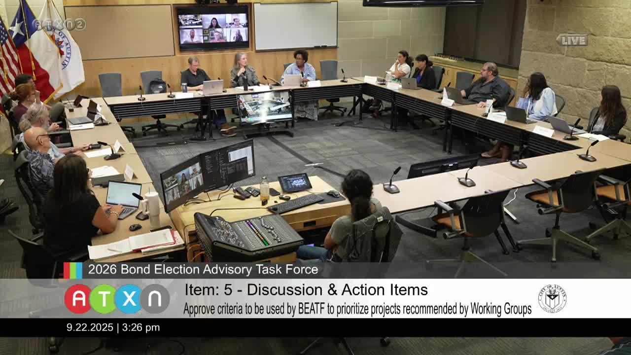 City Officials Discuss Bond Funding Challenges for Infrastructure Projects in Austin