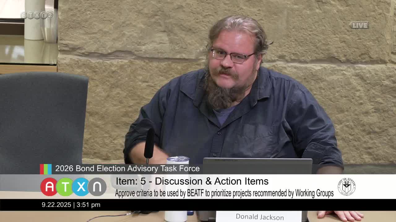 Cody Scott presents greenhouse gas analysis to city facilities working group