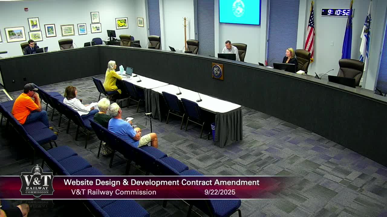 VNT Commission Approves Revenue Sharing with Storytime Photography for 2025 Polar Express