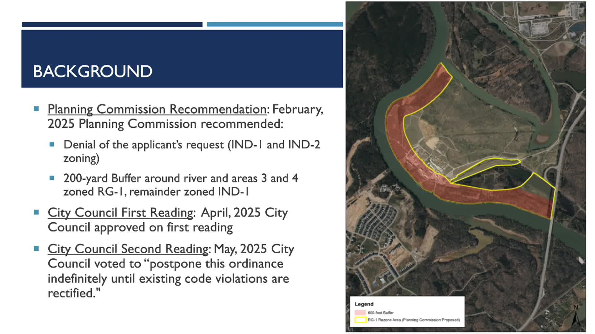 City Council Addresses Noble Metals Noise Complaints and Property Code Violations