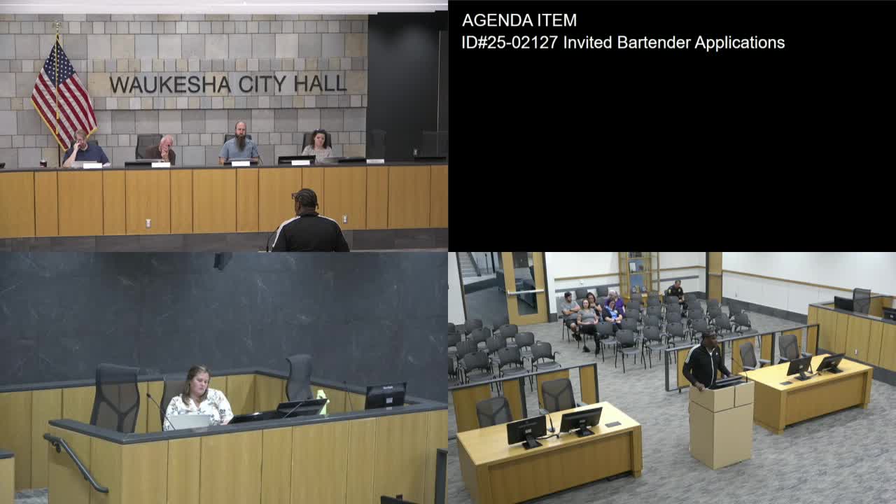 Waukesha Committee Approves Multiple Operator Licenses Following Hearings