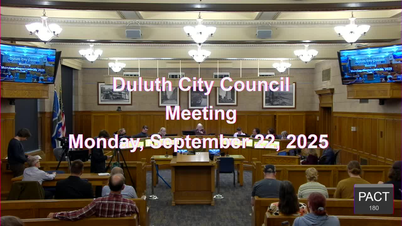 Duluth City Council Hears Budget Concerns and Transit Authority Funding Issues