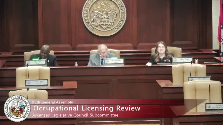 Committee reviews Board of Examiners of Alcoholism and Drug Abuse Counselors report