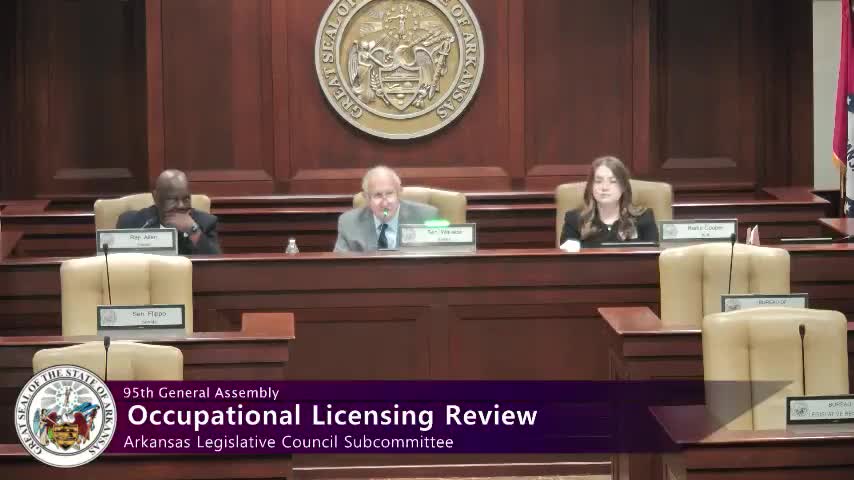 ADH presents licensure counts for orthotics, pedorthists and perfusionists; fees unchanged since licensure began