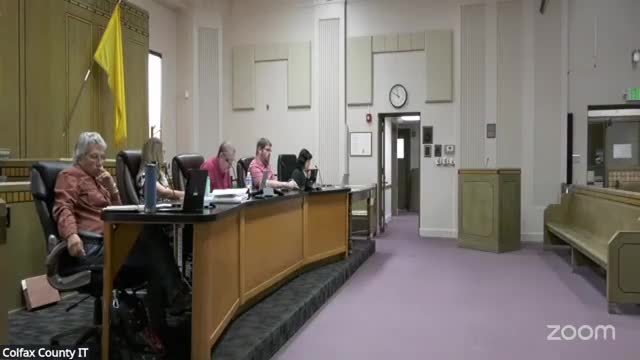 Colfax County Commissioners Discuss Financial Management and Door Replacement Costs