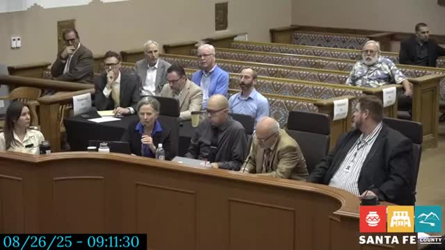 Santa Fe commissioners delay final vote on large battery-storage permit amid safety, fiscal and code questions