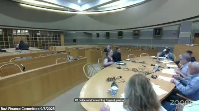 Committee approves reclassification to create supervisor of crime analysts in police department