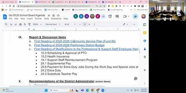 Elkhorn board hears preliminary 2025–26 budget showing about $4.6 million shortfall as state action remains uncertain