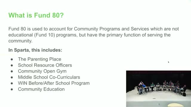 Board to present lower Fund 80 levy option after staff recommends using fund balance