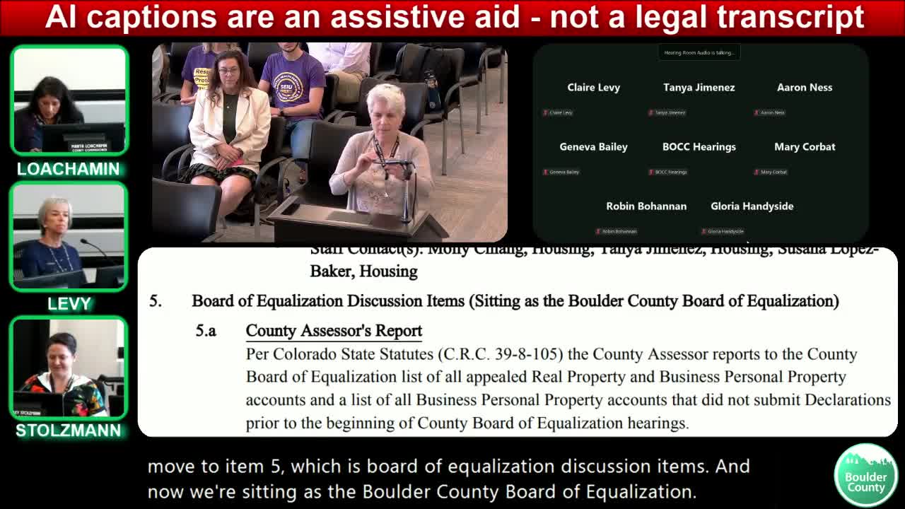 County assessor reports roughly 7,800 property appeals, taxable real property at $136 billion