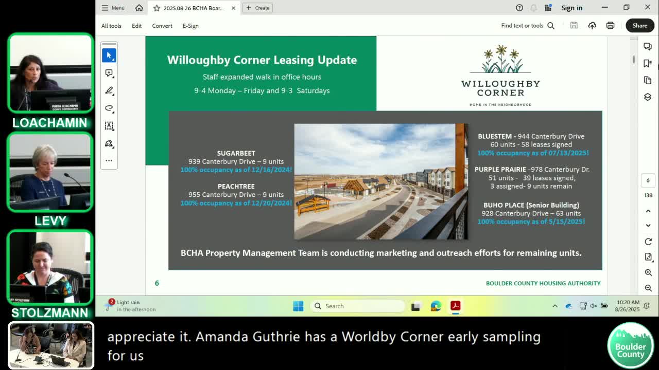 Willoughby Corner nears multifamily stabilization; remaining one-bedroom units available