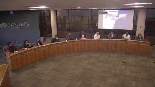 Rockford SD 205 explores countywide 1% sales‑tax or referendum to finance facilities; board asks staff to sound out other districts