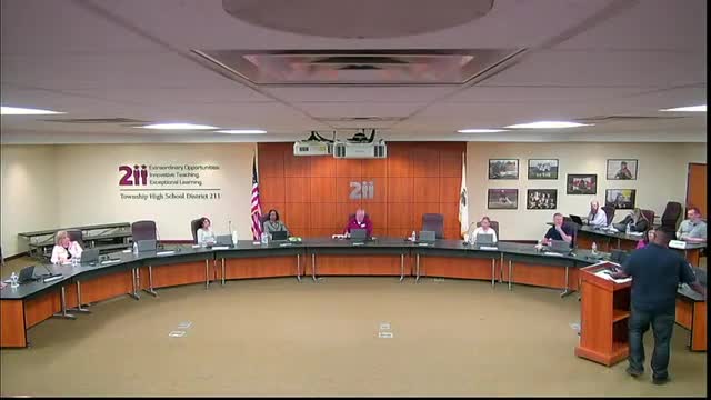 Some District 211 residents press board on book content and staff discipline