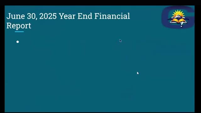 Board questions year‑end finances; finance staff to follow up on line‑item clarifications