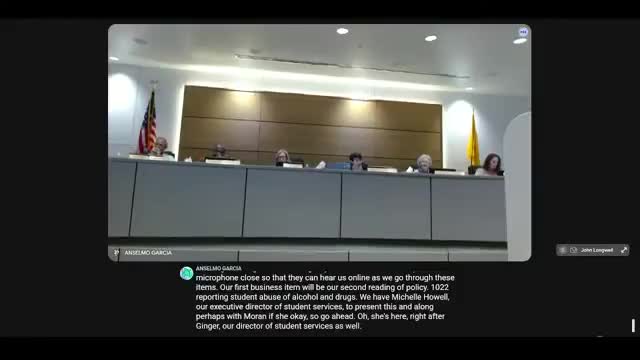 Rio Rancho school board approves revised policy on reporting student substance use