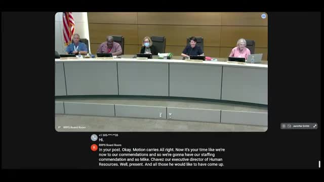 Board recognizes HR team; district reports improved hiring and lower resignations