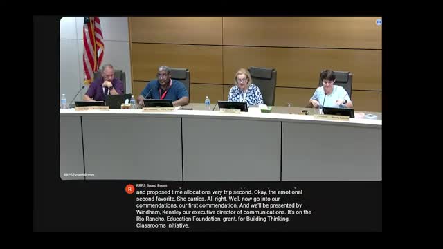 Rio Rancho Education Foundation awards $4,000 grant to expand "Building Thinking Classrooms" in district middle schools