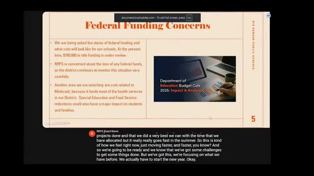 Rio Rancho superintendent flags federal funding uncertainties, warns of potential impacts to Medicaid-supported services