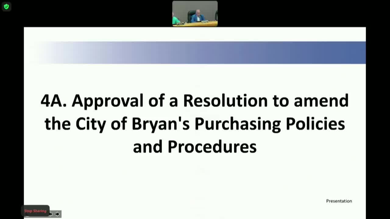 Bryan council approves interlocal agreement with Bryan ISD for school resource unit cost-sharing