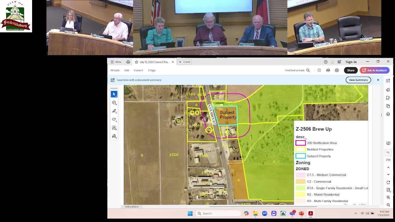 Council approves Port Choices microbrewery CUP with conditions; praises low‑impact development approach
