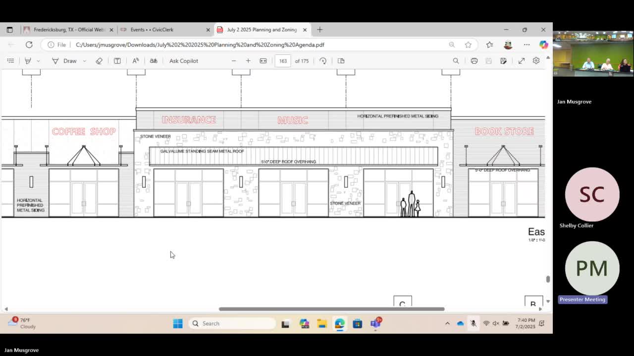 Planning commission approves 87 Plaza site plan, asks design tweak for Washington Street elevation