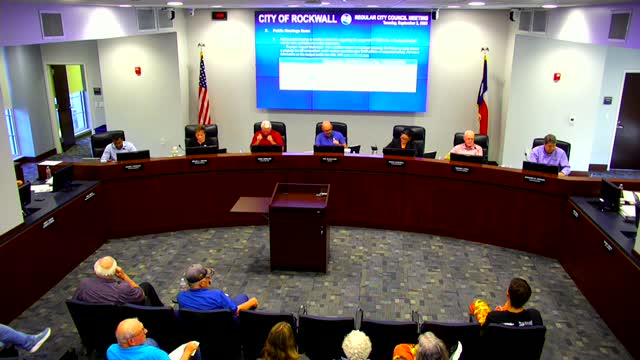 Rockwall council hears public comment on FY2026 budget; decision set for Sept. 15