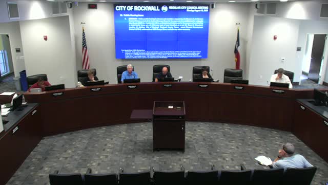 Rockwall council approves two specific‑use permits for residential infill