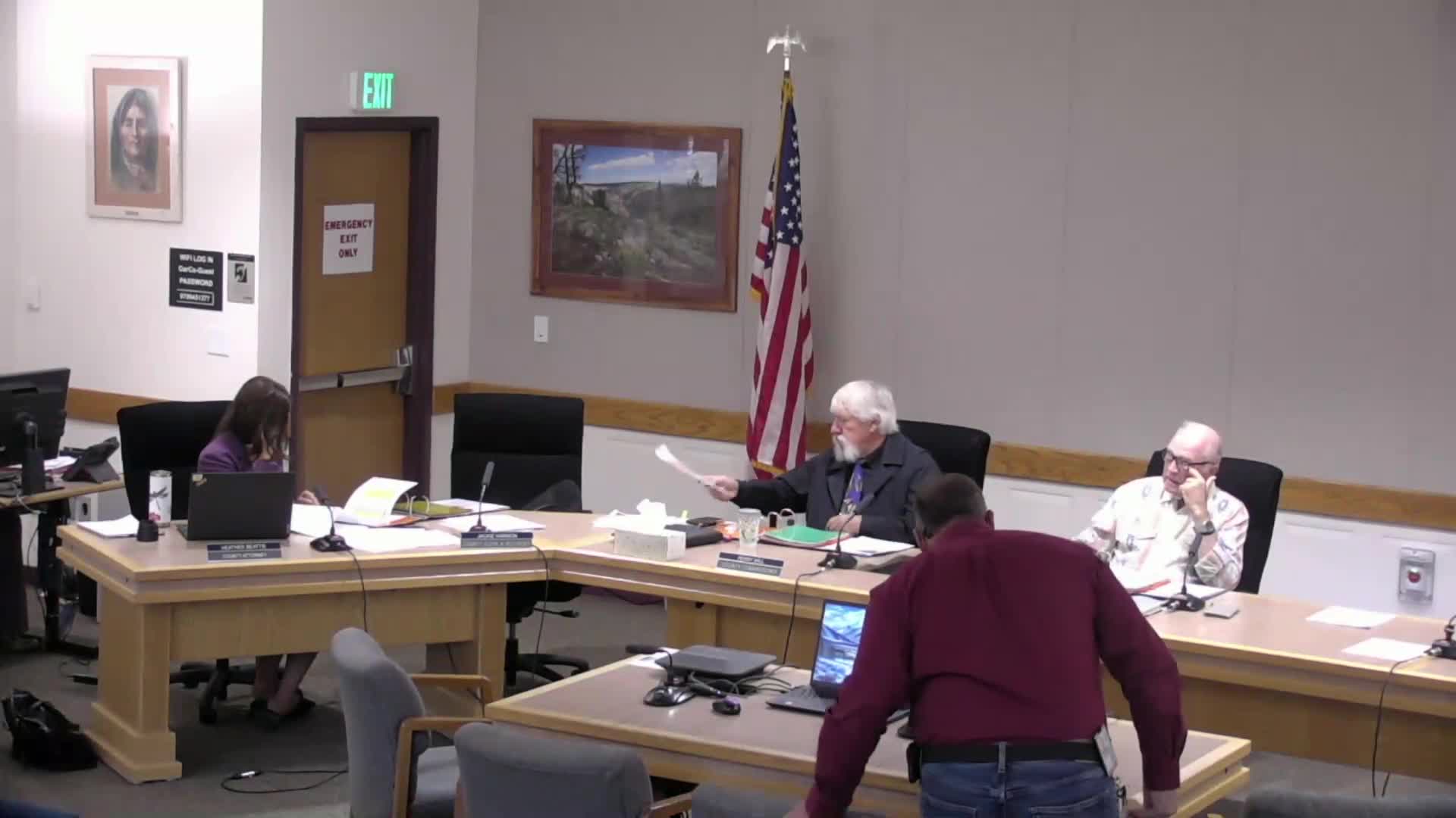 Garfield County commissioners direct staff to adopt Option B for 2026 health benefits, reducing projected increase