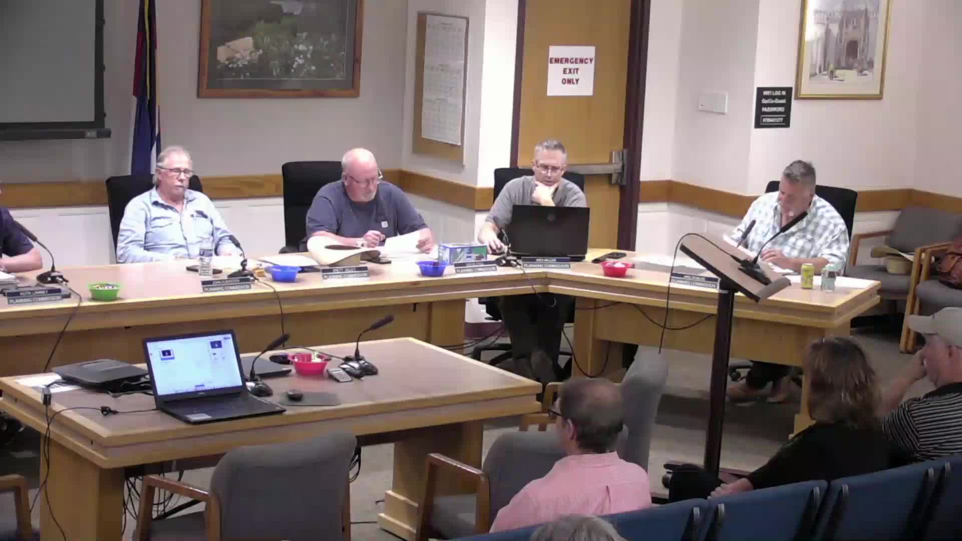 Planning commission recommends county OK five‑lot Mountain View subdivision with conditions