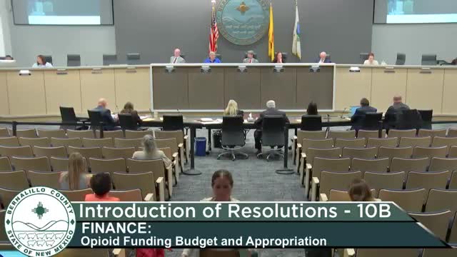 County accepts $902,006 in opioid-settlement payments; finance to return with final appropriation