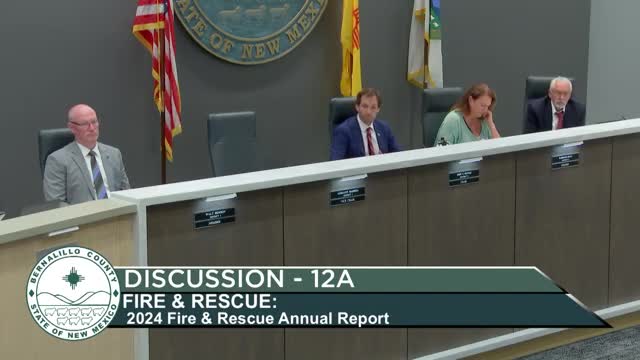 Fire & Rescue presents 2024 annual report; ISO ratings improve in several service areas