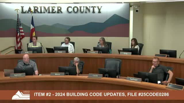 Larimer County adopts 2024 building codes, drops 35-acre wildfire exemption